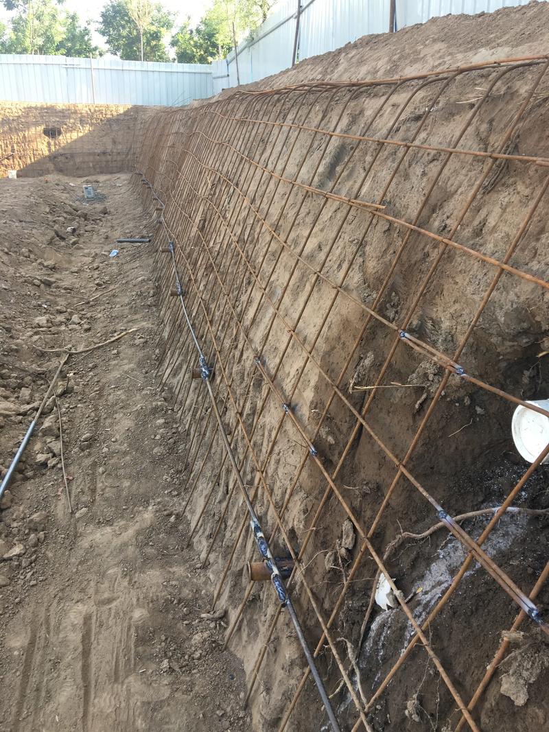铜陵铜官山区边坡加固